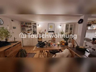 Tauschwohnung: Tausche 1,5 gegen 2 Raum: Apartment in Schleußig