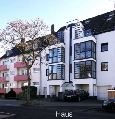 Provisionsfreie 3-Zimmer-Maisonette mit einer Loggia, zwei Balkonen und Einzelgarage
