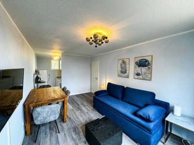 Voll möbliertes 2 1/2 Zimmer Apartment mit Balkon und High-Speed-Internet