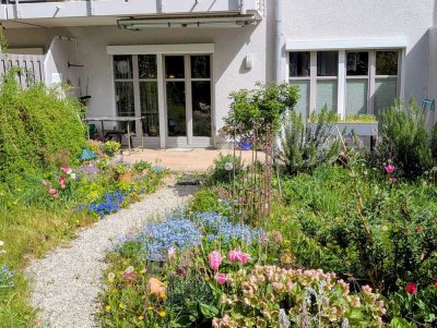 Erdgeschosswohnung in Kolbermoor - zentral, ruhig, mit großem Garten