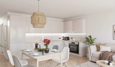 Barrierefreie Wohnung mit Terrasse und Gartenanteil