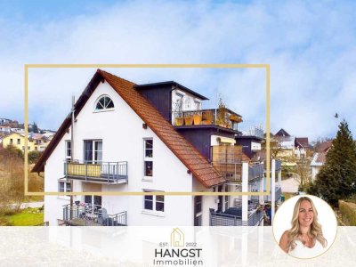 Maisonette mit Weitblick – charmantes Wohnen auf 2 Etagen mit Dachterrasse & zwei Balkonen