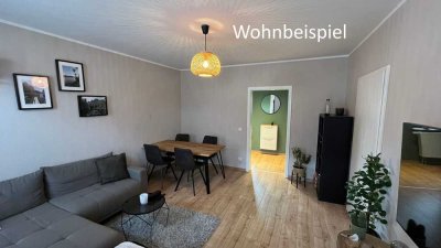 Helle 2-Zimmer-Wohnung mit Balkon im 3. OG in Leipzig-Anger-Crottendorf