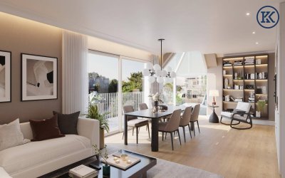 Raum für Lebensqualität: Durchdachte 3-Zimmer-Wohnung mit großzügigem Balkon