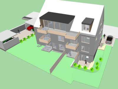 Exklusiv und modern! Neubau Maisonette-Wohnung in Kassel-Harleshausen