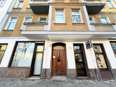 WEG-aufgeteilt & Einzelveräußerbarkeit ca. 5% p.a.: 9 Whg. + 2 Gewerbe | echter Berliner Altbau
