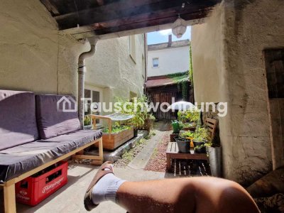 Tauschwohnung: Charmante Altbauwohnung mit Innenhof