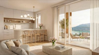 Wörthersee-Penthouse mit *unglaublichem* Seeblick