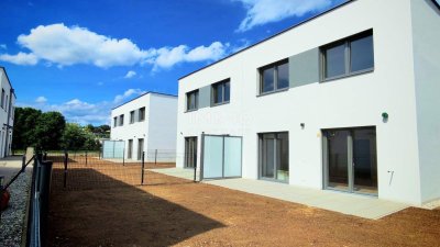 Mietkauf Doppelhaushälfte in attraktiver Lage von Stoob - Erstbezug, familiär