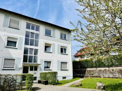 AB-Damm: Gut geschnittene 2-Zimmer-Wohnung mit West-Balkon