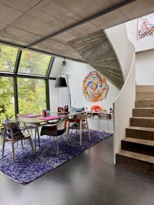Einzigartige Maisonette-Wohnung über den Dächern Hamburgs
