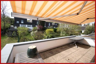 ruhige Wohnung mit gro0er Dachterrasse
