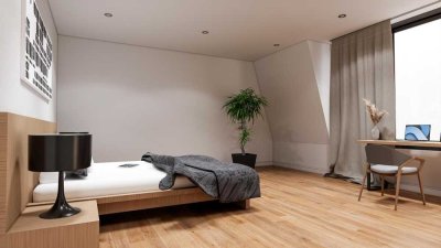 Erstbezug: Kernsanierte Maisonette Wohnung  im energetisch Saniertem Haus mit eigenem Schrebergarten