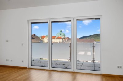 Wohnen mit Weitblick – 133m2 Maisonette Wohnung mit vier Terrassen und Top-Anbindung in Klosterneuburg