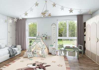 Viel Platz für Familie und Homeoffice - alles unter einem Dach!