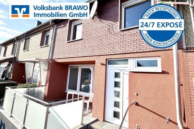Gemütliches Reihenmittelhaus mit Terrasse, Garten und Garage in Velpke