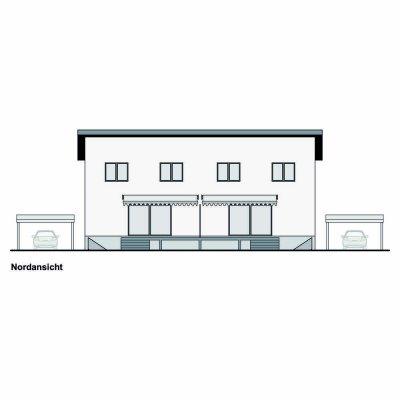 Doppelhaushälfte mit 157m² Wohnfläche, 4 Zimmern und einem schönen Garten