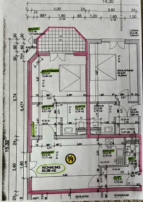 Seniorengerechte 2-Zimmer-Whg mit Balkon u. EBK in Hürth-Hermülheim /Warmmiete. Strom u. Wasser sep-