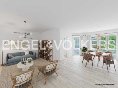 Traumhafte 3-Zimmerwohnung mit Kamin & Südbalkon in Top-Lage