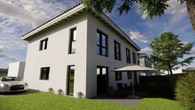 Zukunftssicher wohnen – Doppelhaushälfte im KfW-55-Standard mit Garten und Terrasse