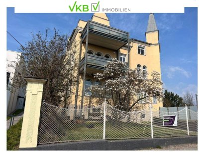 Charmante Altbauwohnung mit Eigengarten und Villenflair in Leonding