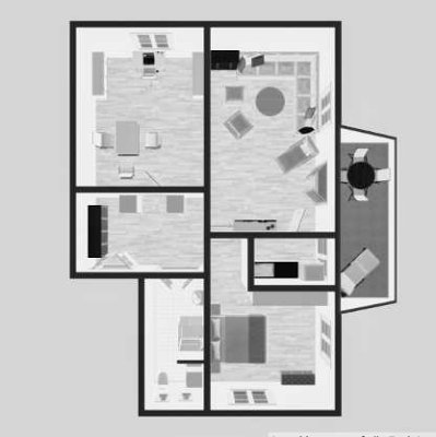 Ansprechende 3,5-Zimmer Wohnung mit Balkon im Kurviertel