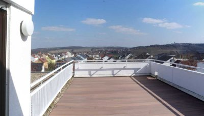 Vollständig renovierte 5,5-Raum-Wohnung mit großer Terrasse in Besigheim