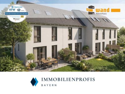 Neubau Fasangarten: Reihenmittelhaus in massiver Bauqualität | Energie A+ | TOP LAGE & S-Bahn Nähe