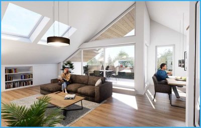 BAUSTELLE LÄUFT - WOHNEN IN VOLLENDUNG - NATUR PUR UND TOLLE ARCHITEKTUR - exkl. Wohnungen degr.AfA