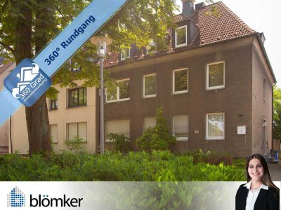 Blömker! Helle 3,5-Raum-Wohnung mit Balkon in zentraler Lage von Gladbeck-Mitte!