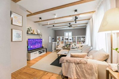 Attraktive Maisonettewohnung mit Garten und Stellplatz – solide Mieteinnahmen inklusive