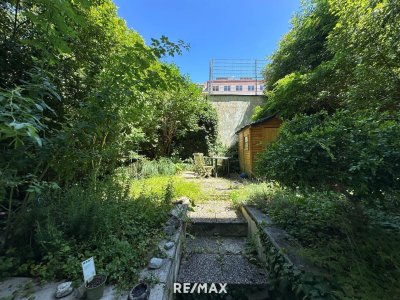 Gartenparadies in urbaner Lage – 3-Zimmerwohnung mit Charme und Charakter