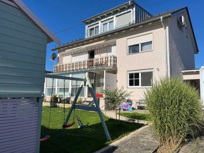 Großzügige 6-ZKB-Gartenwohnung mit modernem Anbau und Wintergarten