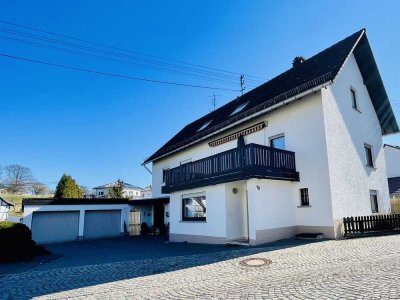 Top gepflegtes Zweigenerationenhaus + Doppelgarage + Werkstatt in idyllischer Wohnlage!