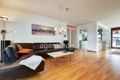 MÖBLIERT - RUHIGE GARTENANLAGE mitten in der CITY - 4-Zimmer-Wohnung mit 2 Balkonen