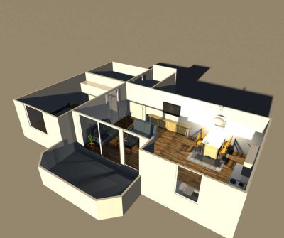 hochwertige 2-Zimmer-Wohnung in Unterschleißheim