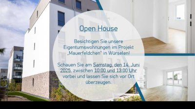 Neubau mit Gartenanteil – 3-Zimmer-Wohnung zur Eigennutzung oder Kapitalanlage