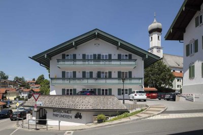 Renovierte Wohnung mit Bergblick
