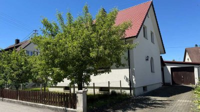 Charmantes Einfamilienhaus in ruhiger Lage von Altshausen – modernisiert, gemütlich und mit herrlich