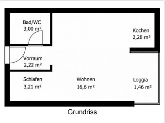 Moderne 1-Zimmer Neubauwohnung mit Loggia in Kufstein