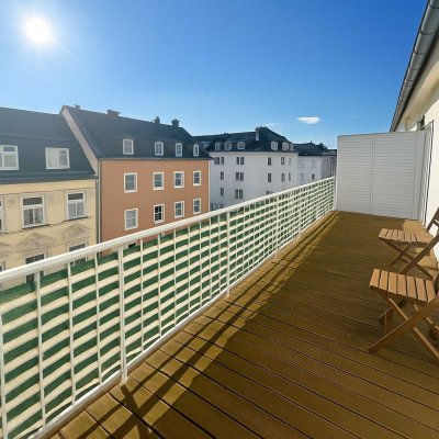 -I| TRAUM-TERRASSE || Toll geschnittene 3-Zi-Wohnung || City Appartements |I-