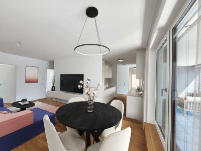 Exklusive 4-Zimmer-Wohnung mit Loggia in Toplage von Heidelberg