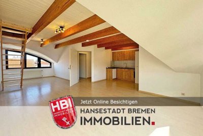 Neustadt / Lichtdurchflutende 1-Zimmer-Wohnung mit Spitzboden und eigenem Stellplatz