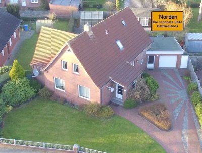 Geräumiges Einfamilienhaus mit großem Grundstück und viel Potenzial in Norden!