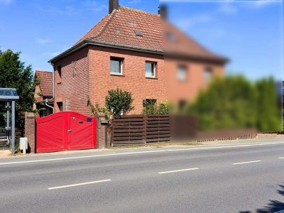 Doppelhaushälfte mit großem Garten, Ausbaupotenzial und Platz für 1–2 Familien in Selm-Bork
