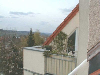 Wunderbarer Blick ins Selztal: Helle 2-Zimmer Wohnung mit Balkon im 2. OG in Schwabenheim