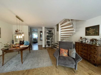 4 Zimmer Maisonette Wohnung in Karlsruhe Rheinstrandsiedlung