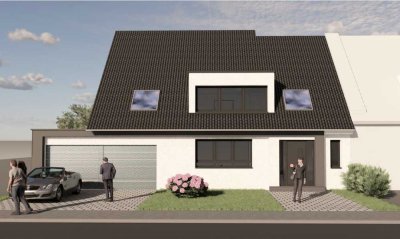 DHH Effizienzklasse A+, KfW 40 mit PV-Anlage , Keller, Fußbodenheizung und Grundstück!