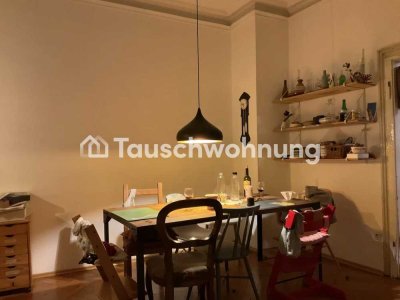 Tauschwohnung: 4 Zimmer  Südweststadt gegen — 4-5 Zimmer mit Balkon