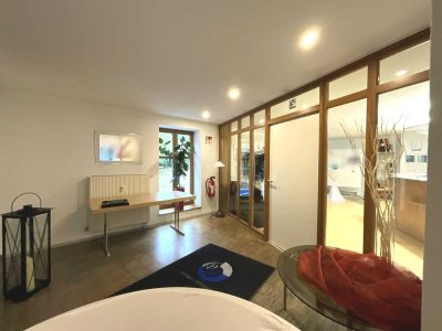 Exklusives Loft im Erdgeschoss mit 233 m², großzügiger Terrasse und vielseitigen Teilungsmöglichkeit